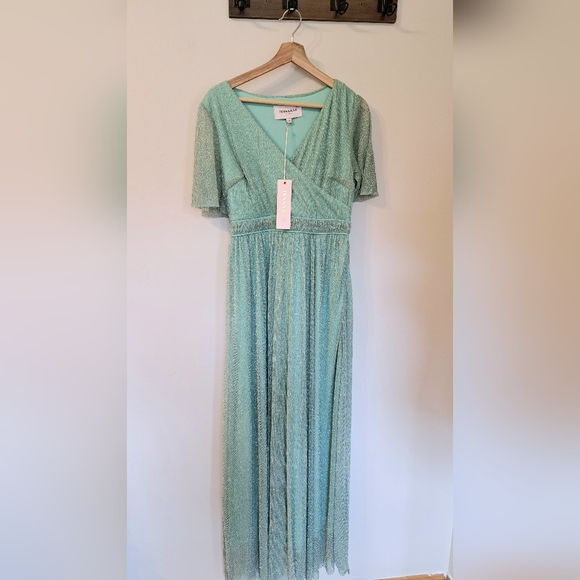 Jessakae NWT Darling Dashwood Maxi Dress in Jade Size M - Picture 2 of 9